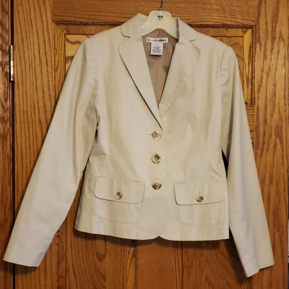 Tan blazer